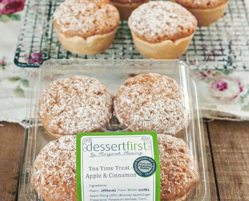 DessertFirst Apple and Cinnamon Tea Time Treats