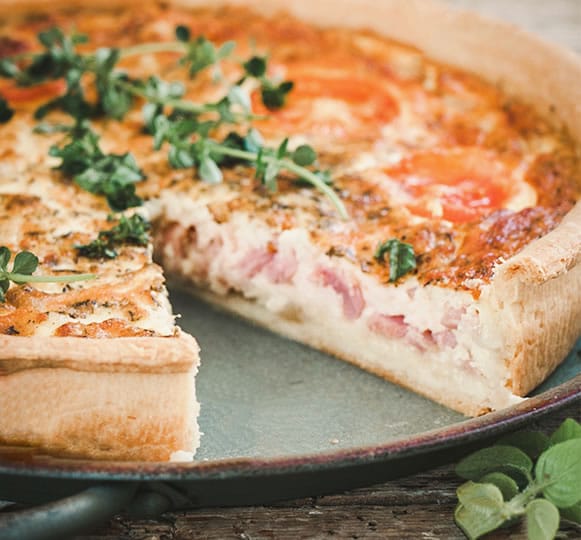 DessertFirst Quiche